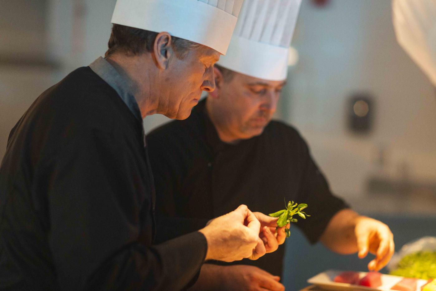 Chef Meesen and team, George V 