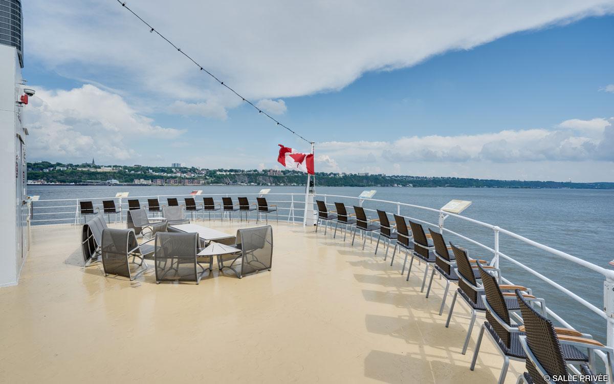 événement en croisière à Québec