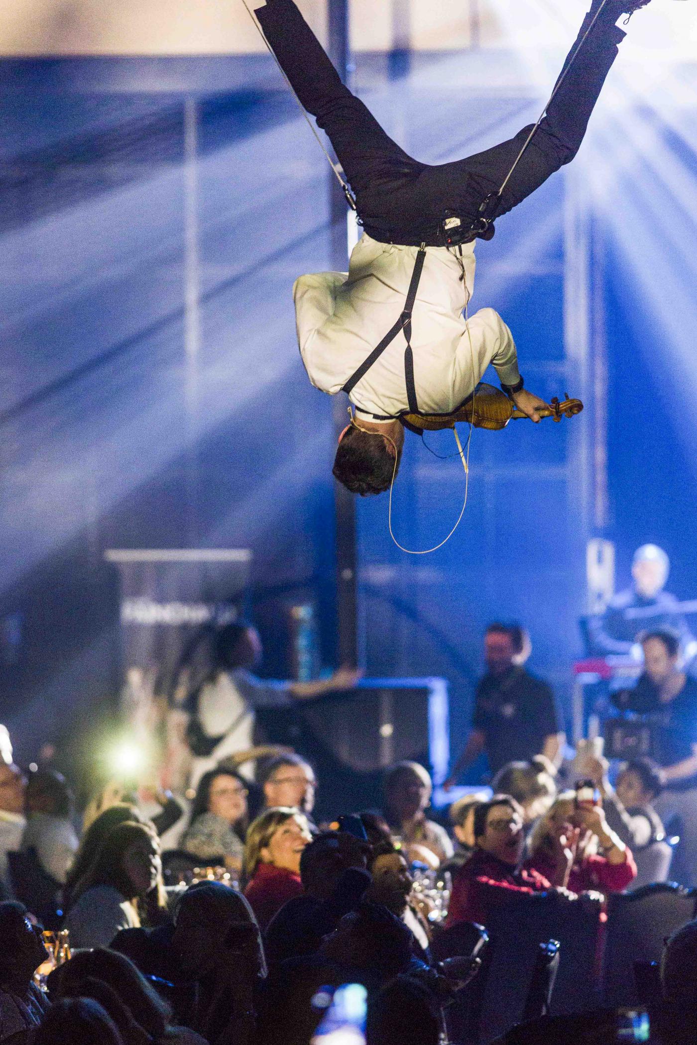 Patrice Painchaud flying