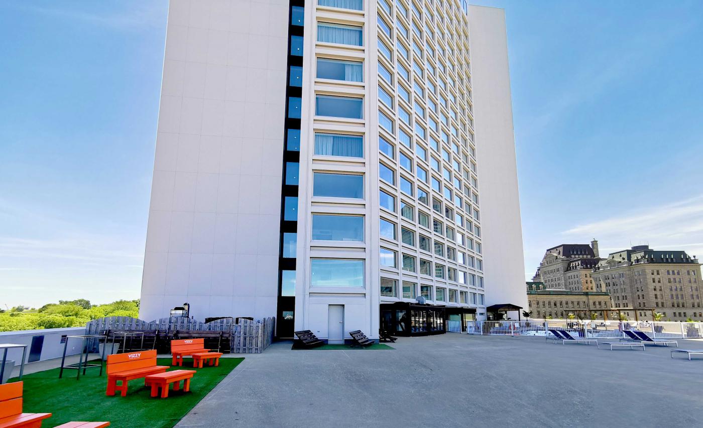 Terrasse du Hilton Québec
