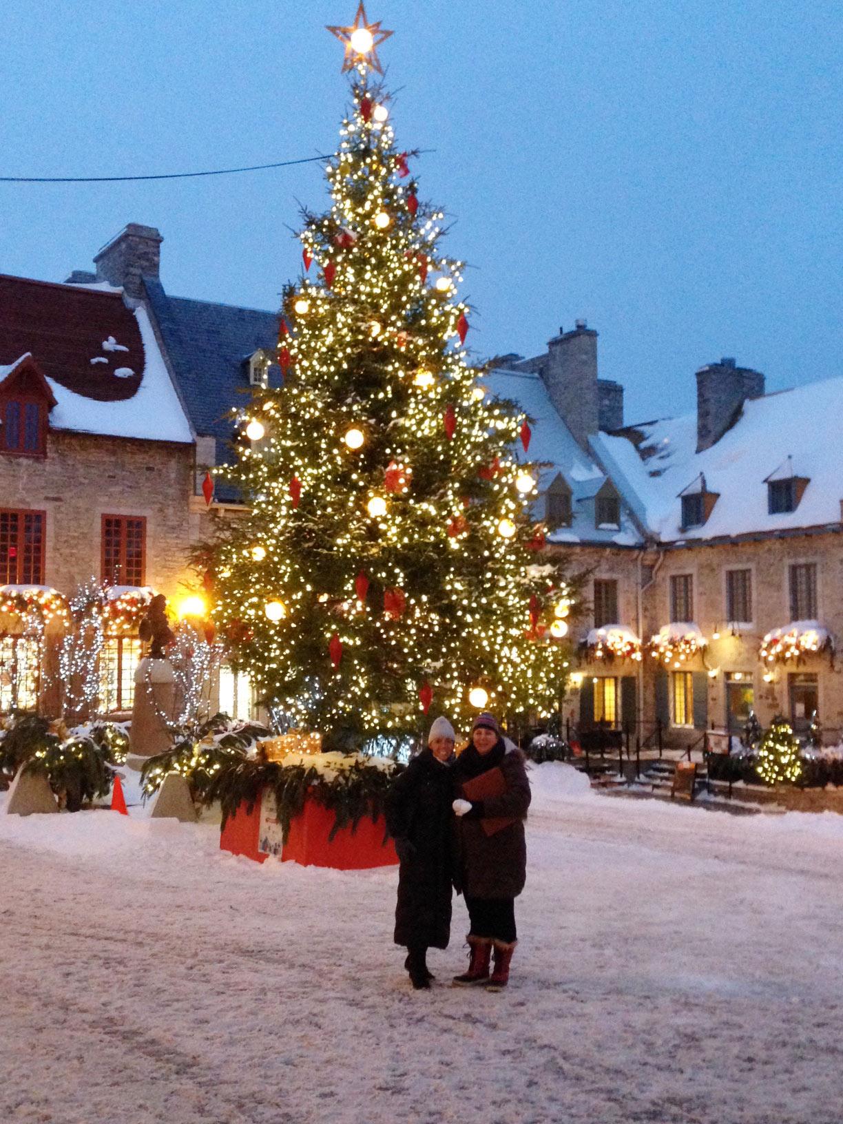 Isabelle Desloges et Nicky DeChamplain à Québec