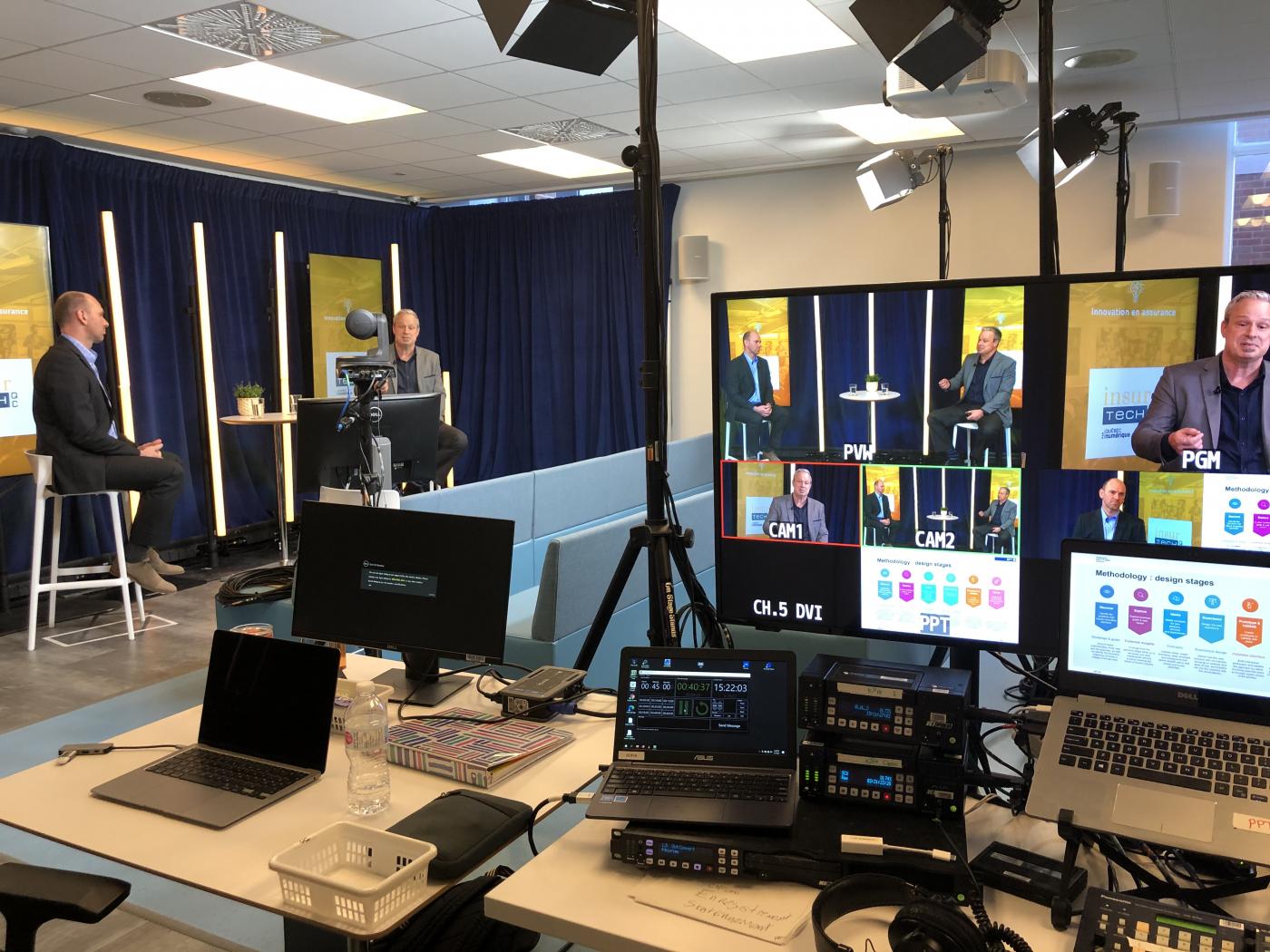 Behind the scenes at Insurtech event