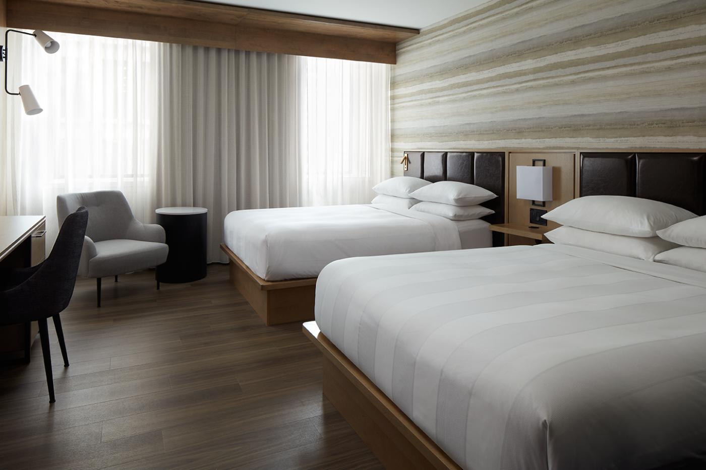 Marriott-chambre-2 lits-queen