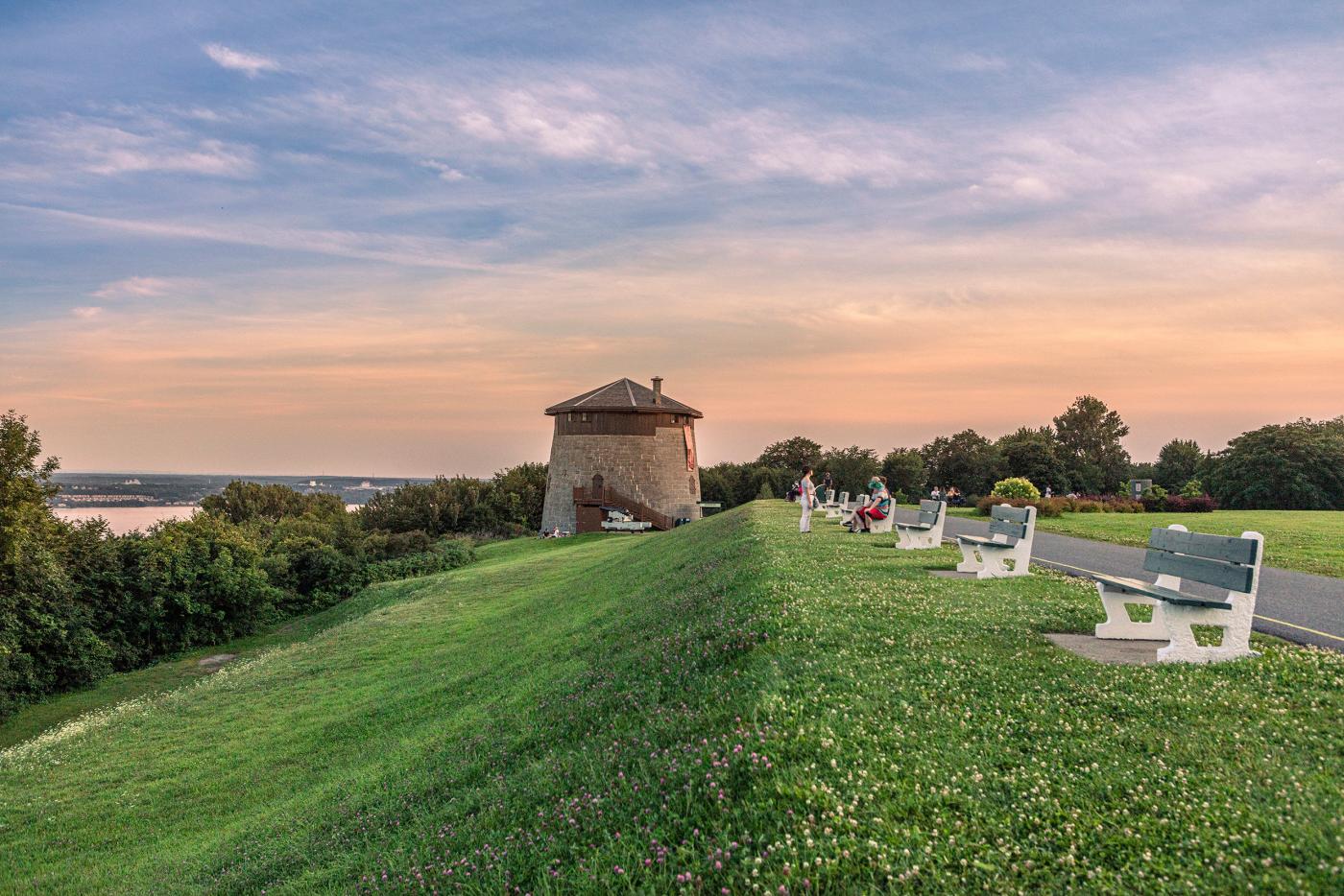 Tour Martello plaines d'Abraham