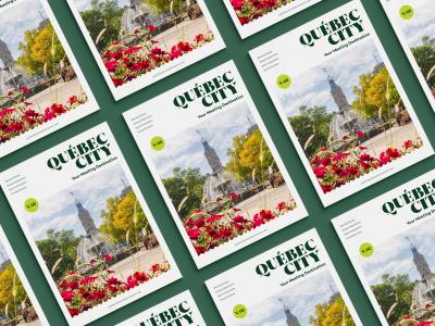 Cover page of the new Québec City Business Destination magazine