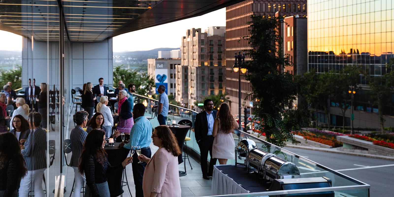 Terrasse du Centre des congrès