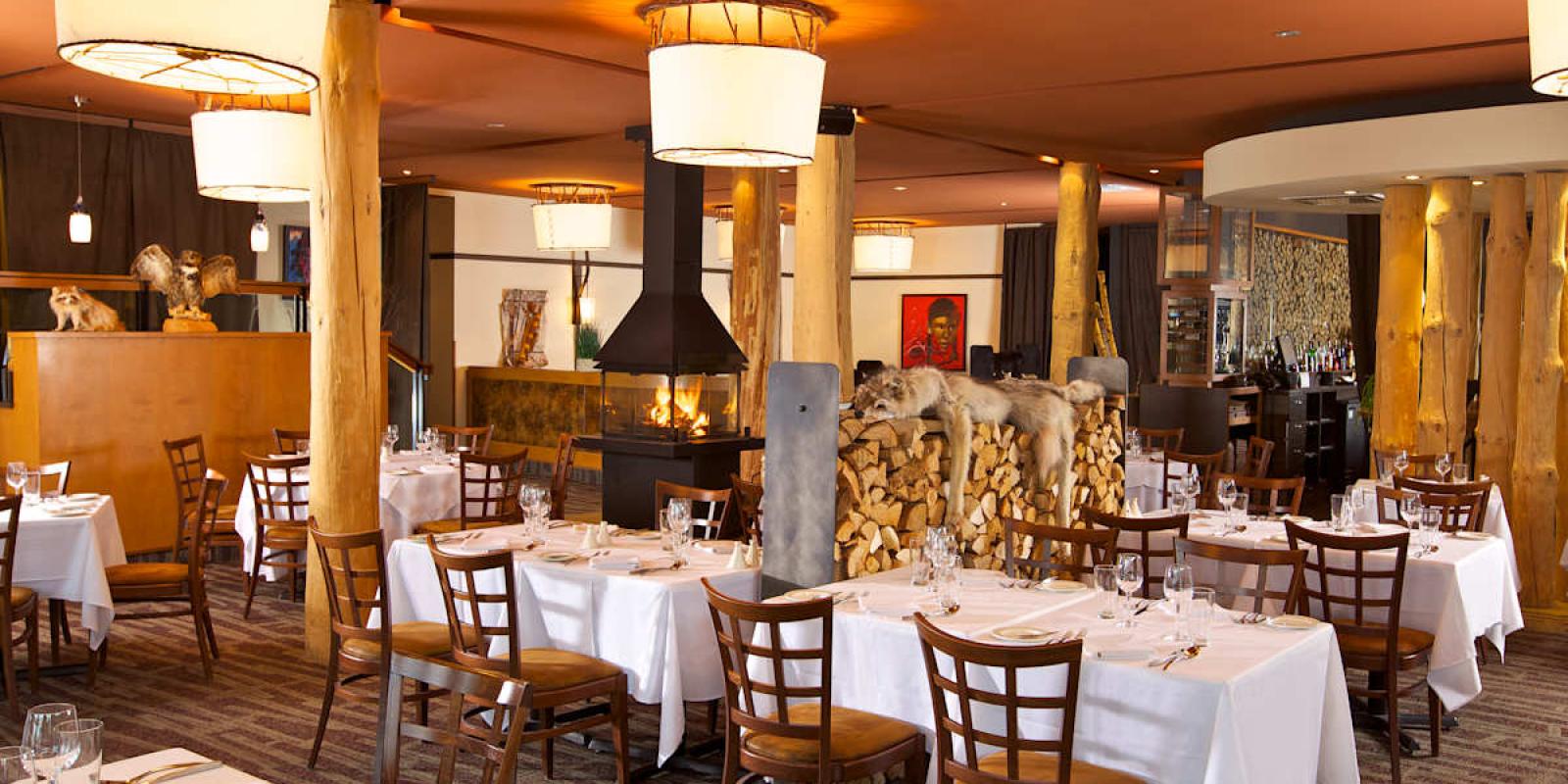 Musée huron-wendat restaurant